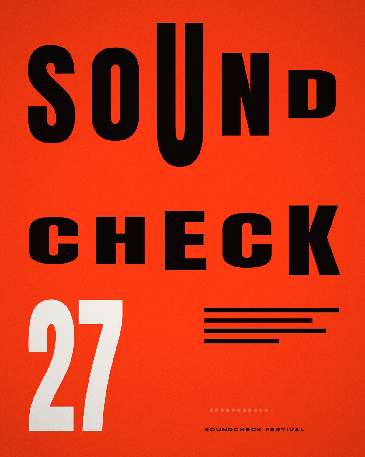 Soundcheck '27 — detail